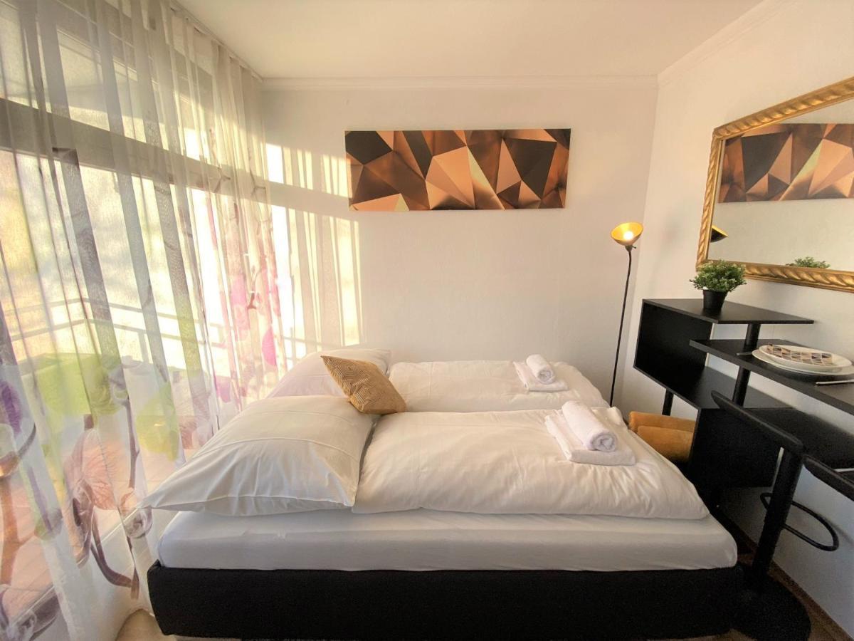 Exclusives Apartment In Bestlage +Netflix +Boxspring Bad Fussing Luaran gambar